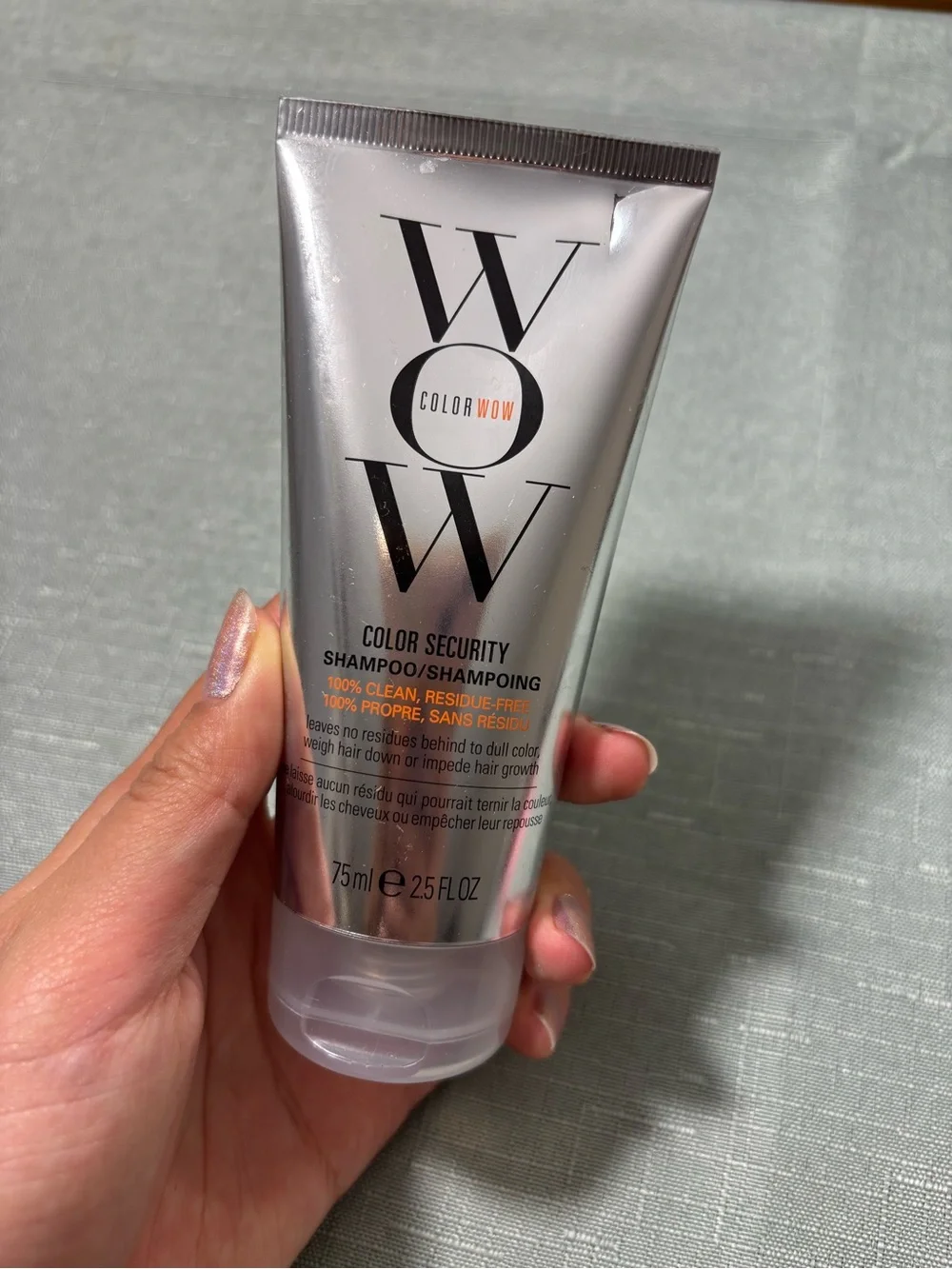 Color Security Shampoo for Color-Treated Hair — Silver